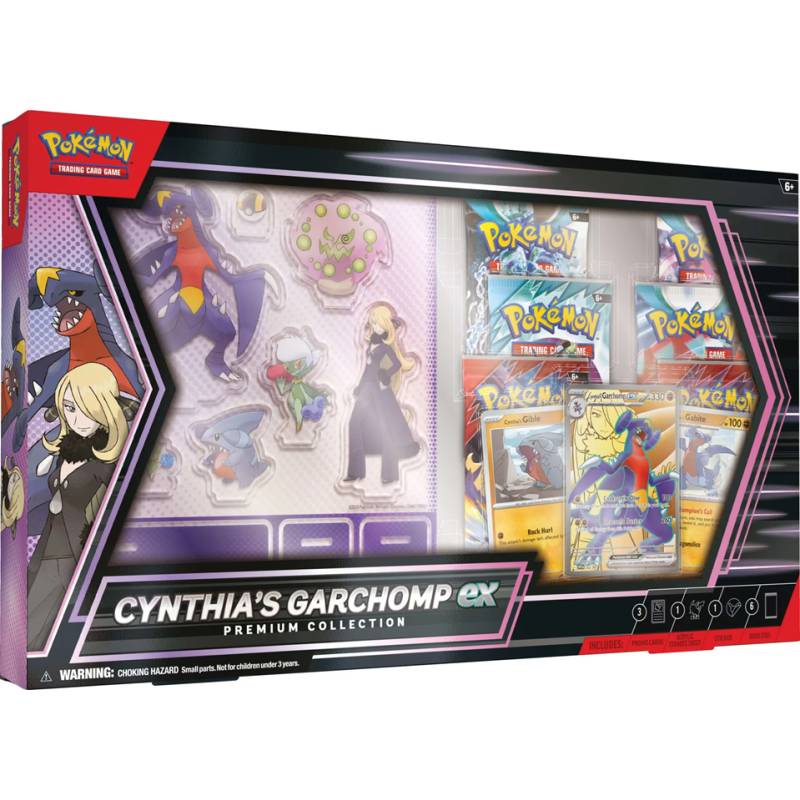 Pokémon: Cynthia’s Garchomp ex Premium Collection