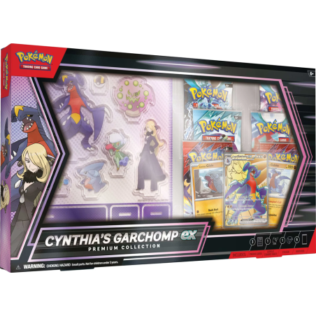 Pokémon: Cynthia’s Garchomp ex Premium Collection Pokémon: Cynthia’s Garchomp ex Premium Collection