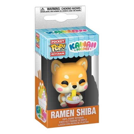Funko Pop! Keychain: Kawaii Foodies - Ramen Shiba Funko Pop! Keychain: Kawaii Foodies - Ramen Shiba