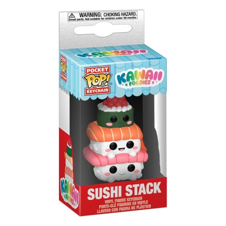 Funko Pop! Keychain: Kawaii Foodies - Sushi Stack Funko Pop! Keychain: Kawaii Foodies - Sushi Stack