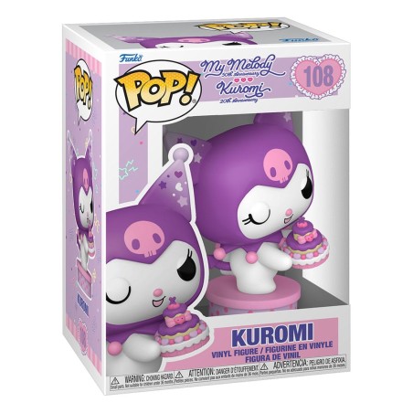 Funko Pop! Animation: Hello Kitty - Kuromi with Cake Funko Pop! Animation: Hello Kitty - Kuromi with Cake