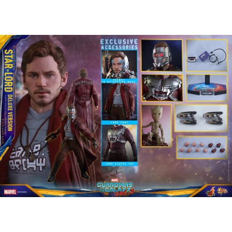 Hot Toys Marvel: Guardians of the Galaxy 2 – Star-Lord (Deluxe) Hot Toys Marvel: Guardians of the Galaxy 2 – Star-Lord (Deluxe)