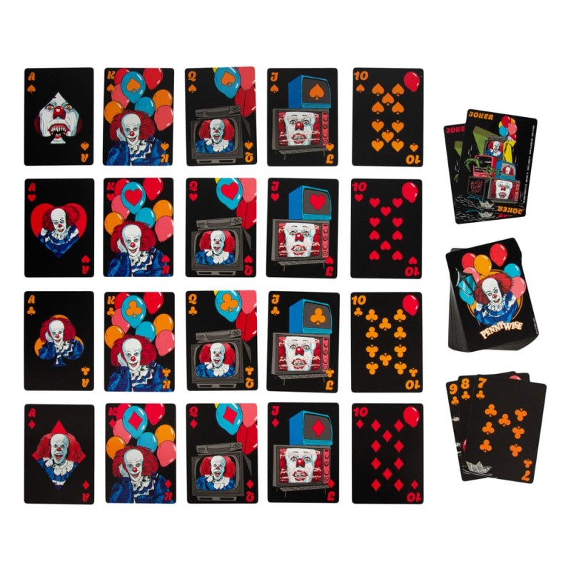 IT: Pennywise Playing Cards in Storage Tin