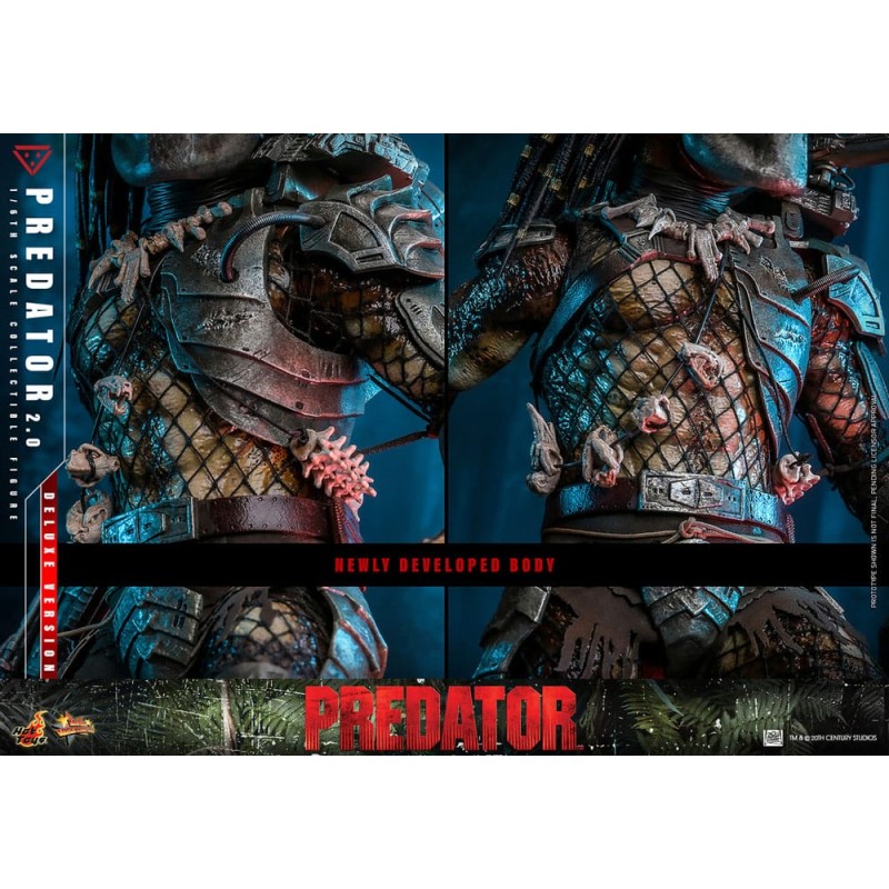 Hot Toys: Predator (2.0) Deluxe Version 1/6 Scale Figure 34 cm