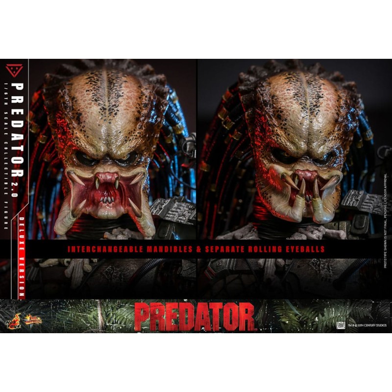 Hot Toys: Predator (2.0) Deluxe Version 1/6 Scale Figure 34 cm