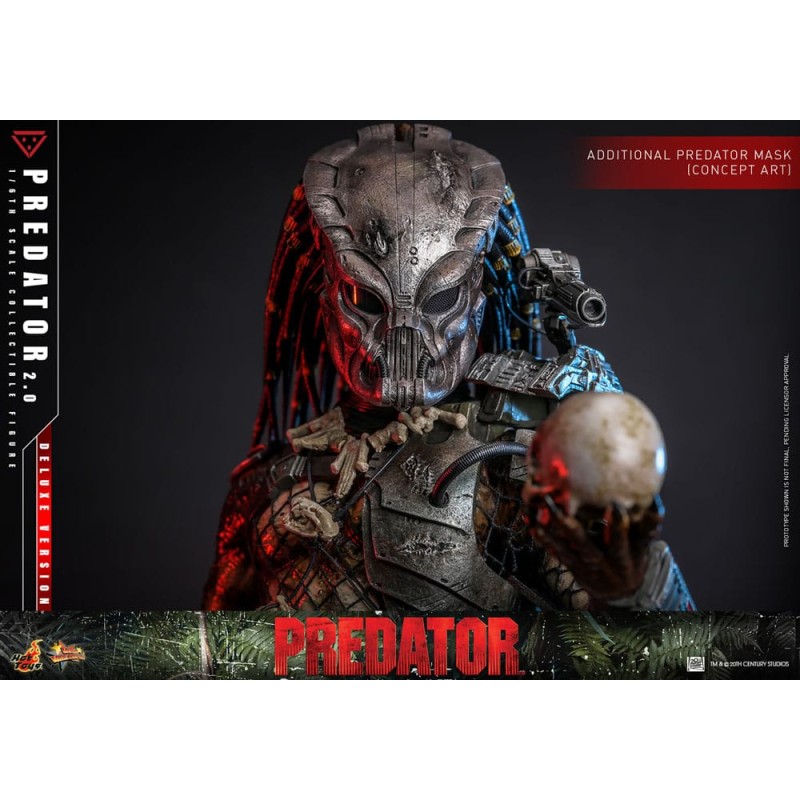 Hot Toys: Predator (2.0) Deluxe Version 1/6 Scale Figure 34 cm