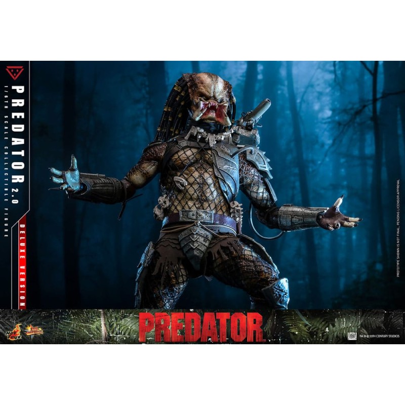 Hot Toys: Predator (2.0) Deluxe Version 1/6 Scale Figure 34 cm