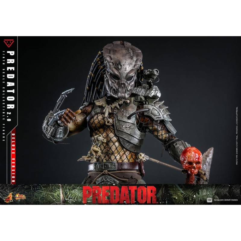 Hot Toys: Predator (2.0) Deluxe Version 1/6 Scale Figure 34 cm