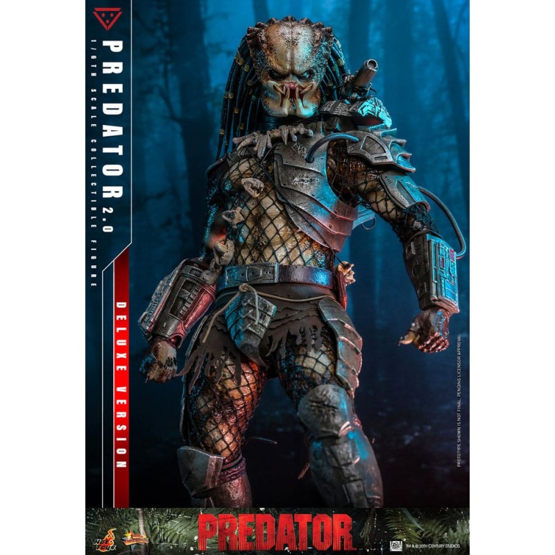 Hot Toys: Predator (2.0) Deluxe Version 1/6 Scale Figure 34 cm