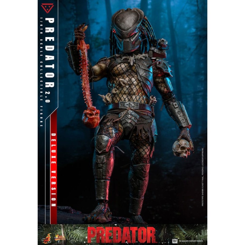 Hot Toys: Predator (2.0) Deluxe Version 1/6 Scale Figure 34 cm
