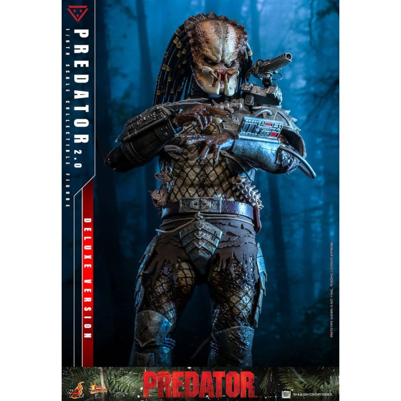 Hot Toys: Predator (2.0) Deluxe Version 1/6 Scale Figure 34 cm