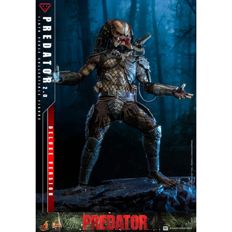 Hot Toys: Predator (2.0) Deluxe Version 1/6 Scale Figure 34 cm