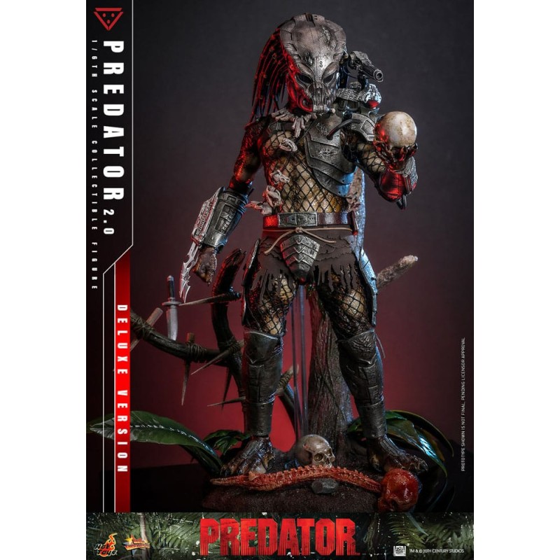 Hot Toys: Predator (2.0) Deluxe Version 1/6 Scale Figure 34 cm