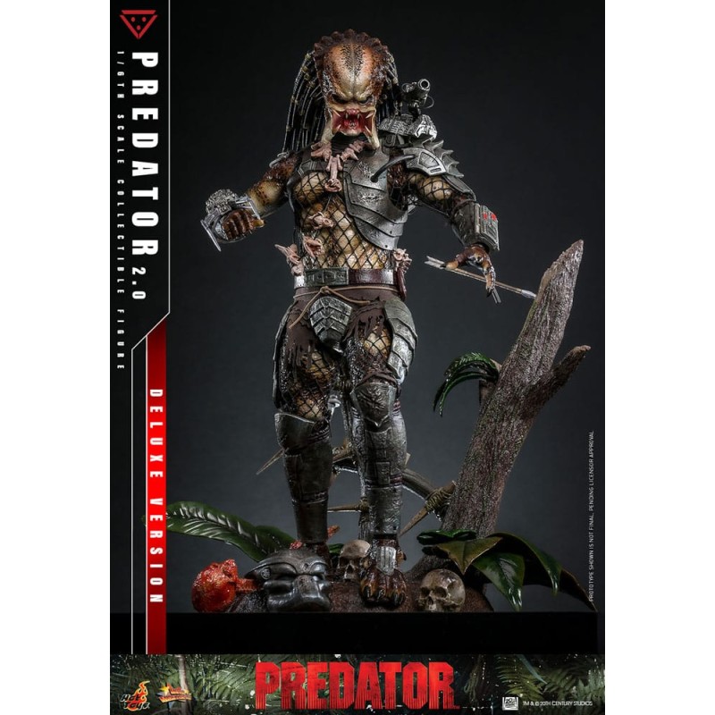 Hot Toys: Predator (2.0) Deluxe Version 1/6 Scale Figure 34 cm