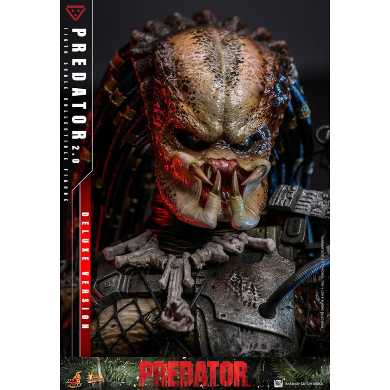 Hot Toys: Predator (2.0) Deluxe Version 1/6 Scale Figure 34 cm