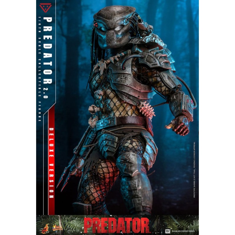 Hot Toys: Predator (2.0) Deluxe Version 1/6 Scale Figure 34 cm