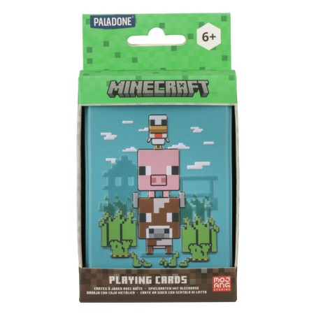 Minecraft: Animals Playing Cards in Storage Tin