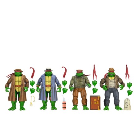 Teenage Mutant Ninja Turtles: Gangster Turtles 4-Pack (Mirage) Teenage Mutant Ninja Turtles: Gangster Turtles 4-Pack (Mirage)
