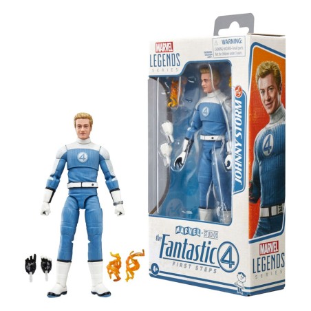 Marvel Legends: Fantastic Four - Johnny Storm Action Figure 15 Marvel Legends: Fantastic Four - Johnny Storm Action Figure 15