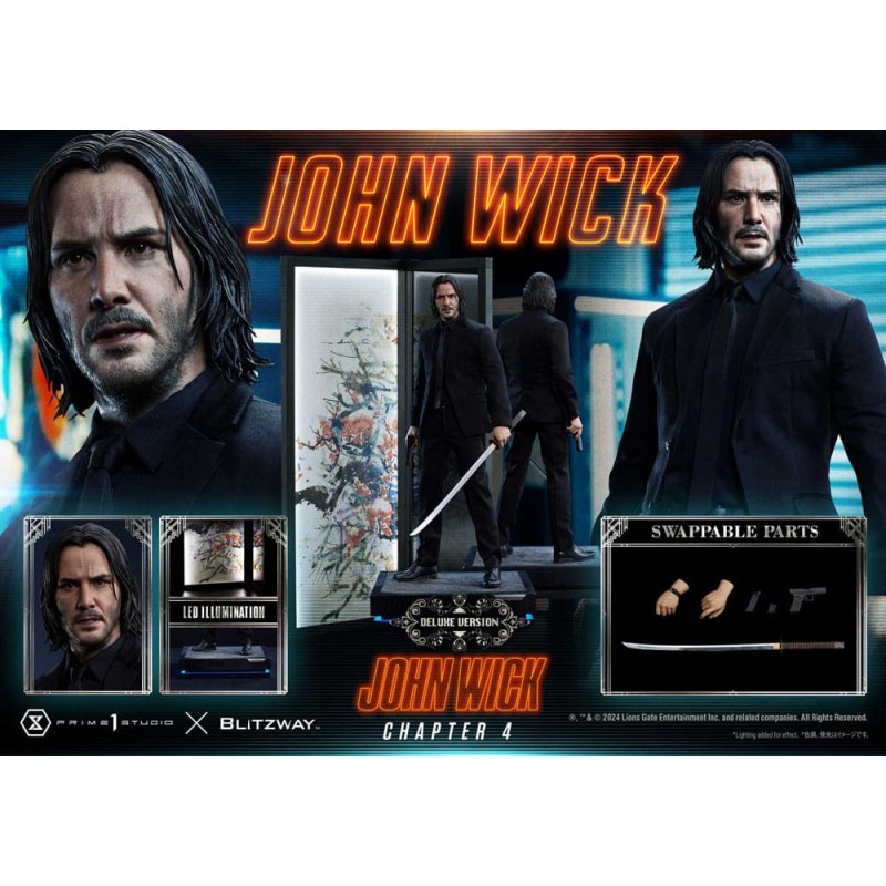 John Wick: Deluxe Version Ultimate Premium Masterline Series