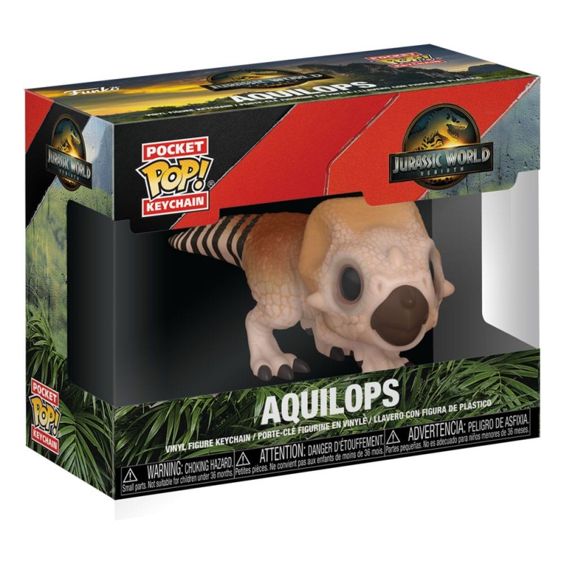Funko Pop! Keychain: Jurassic World Rebirth - Aquilops