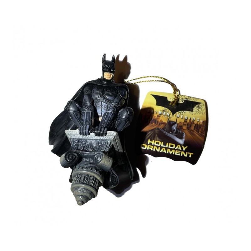 Batman Begins: PVC Ornament - Batman on Gargoyle