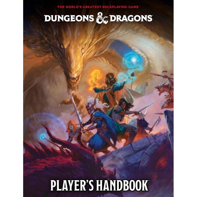 D&D Dungeons & Dragons 5.0 2024 Players Handbook