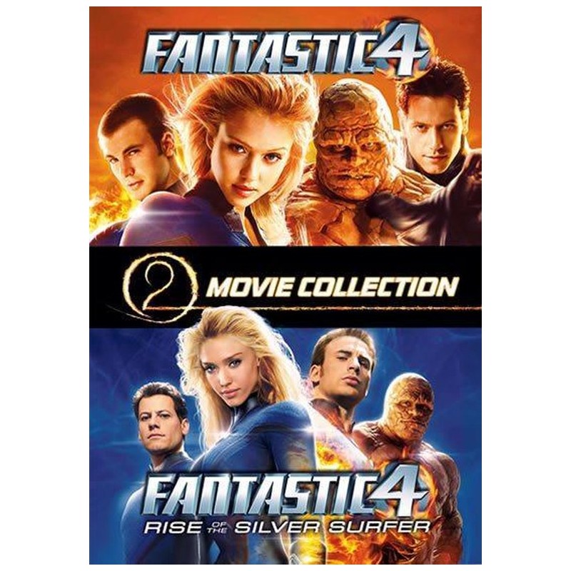 DVD:My Fantastic 4/Fantastic 4: Rise Of The Silver Surfer(D) -