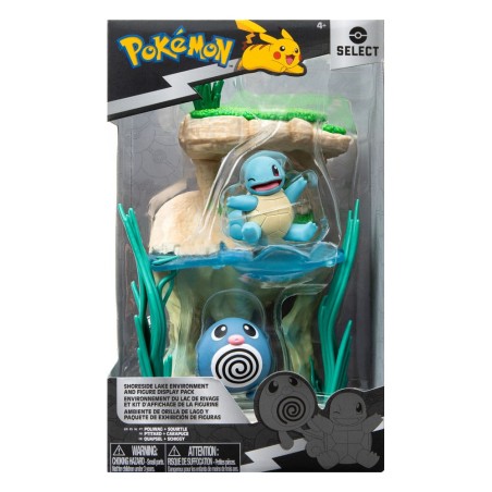 Pokémon: Environment Set - Shoreside Lake (Poliwag & Squirtle) Pokémon: Environment Set - Shoreside Lake (Poliwag & Squirtle)