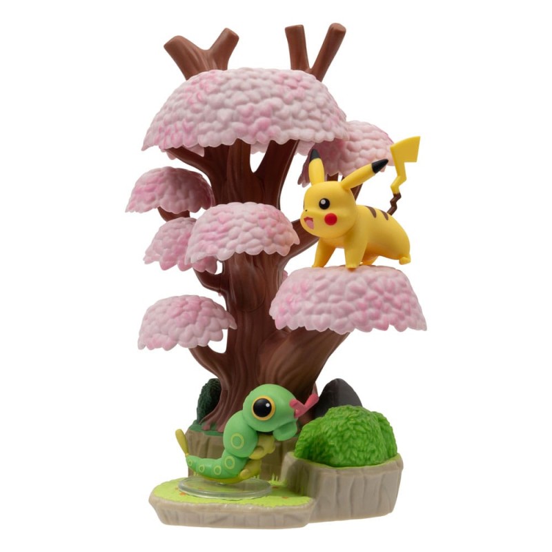 Pokémon: Environment Set - Spring Forest (Caterpie & Pikachu)
