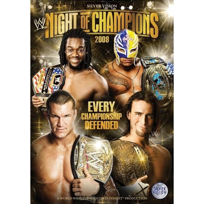 DVD: WWE - Night Of Champions 2009 - Used (UK edition)