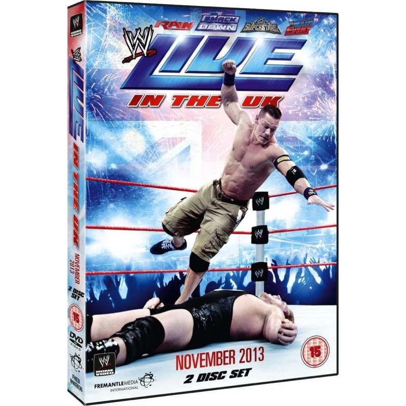 DVD:WWE - Live In The Uk - November 2012 (UK edition)