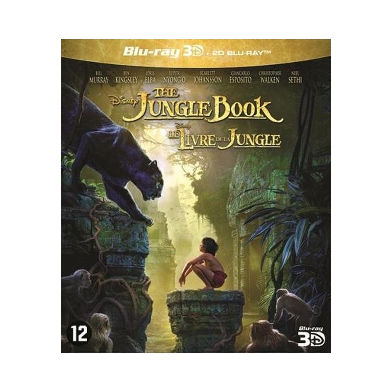 Blu-ray: Jungle book (2016) (3D) - Used (NL)