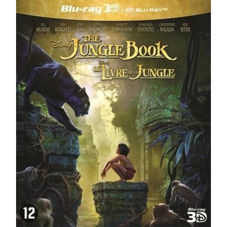Blu-ray: Jungle book (2016) (3D) - Used (NL) Blu-ray: Jungle book (2016) (3D) - Used (NL)