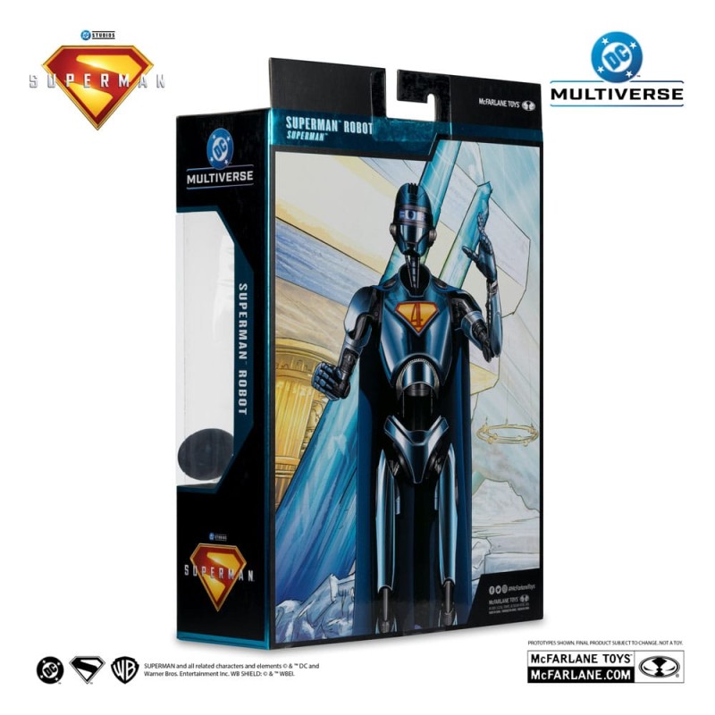 DC Multiverse: Superman 2025 - Superman Robot (Red Platinum