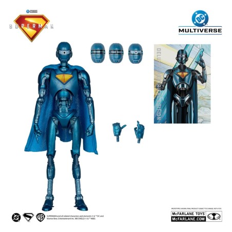 DC Multiverse: Superman 2025 - Superman Robot (Red Platinum