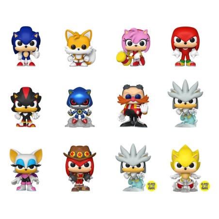Funko Mystery Mini: Sonic (1 stuk - 1 piece) Funko Mystery Mini: Sonic (1 stuk - 1 piece)