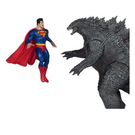 DC Justice League Monsterverse: Superman & Godzilla Action DC Justice League Monsterverse: Superman & Godzilla Action