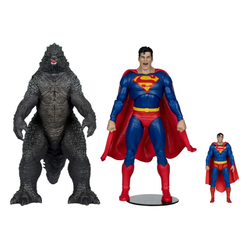 DC Justice League Monsterverse: Superman & Godzilla Action
