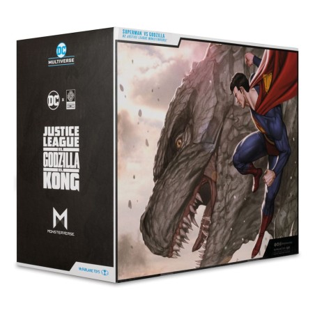 DC Justice League Monsterverse: Superman & Godzilla Action DC Justice League Monsterverse: Superman & Godzilla Action
