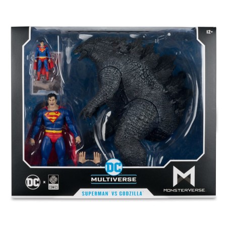 DC Justice League Monsterverse: Superman & Godzilla Action DC Justice League Monsterverse: Superman & Godzilla Action
