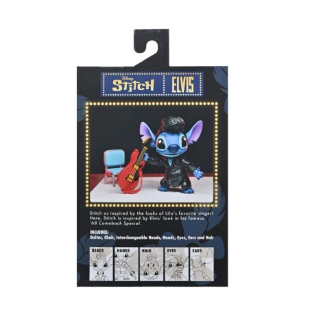 Lilo & Stitch: Ultimate Singer Elvis Stitch Action Figure 7 cm Lilo & Stitch: Ultimate Singer Elvis Stitch Action Figure 7 cm