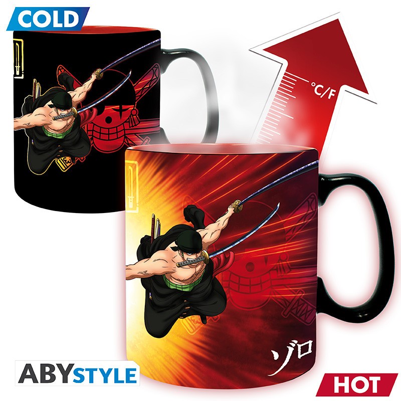 One Piece: Zoro & Sanji Heat Change Mug 460 ml