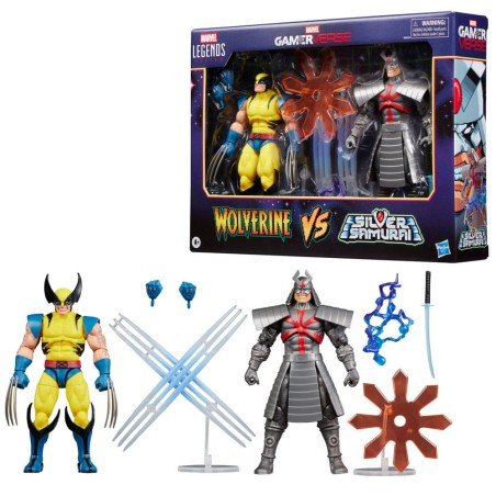 Marvel Legends: Wolverine vs. Silver Samurai (Gamerverse) Marvel Legends: Wolverine vs. Silver Samurai (Gamerverse)