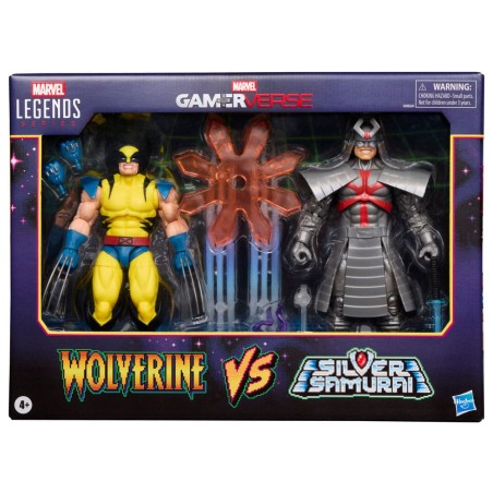 Marvel Legends: Wolverine vs. Silver Samurai (Gamerverse) Marvel Legends: Wolverine vs. Silver Samurai (Gamerverse)