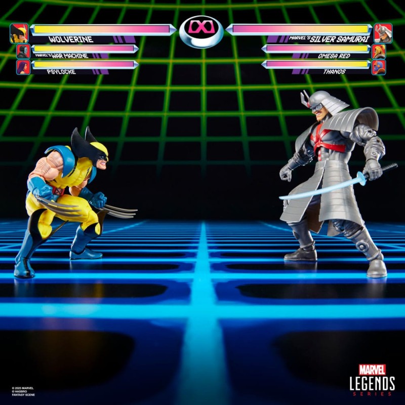 Marvel Legends: Wolverine vs. Silver Samurai (Gamerverse)