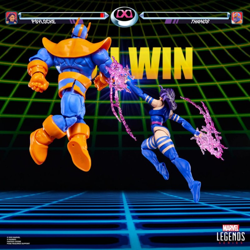 Marvel Legends: Psylocke vs. Thanos (Gamerverse) Action Figure