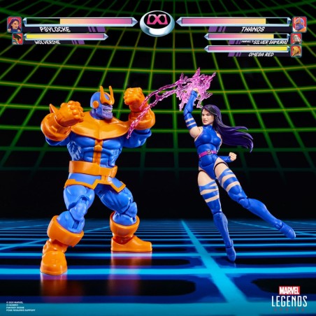 Marvel Legends: Psylocke vs. Thanos (Gamerverse) Action Figure Marvel Legends: Psylocke vs. Thanos (Gamerverse) Action Figure