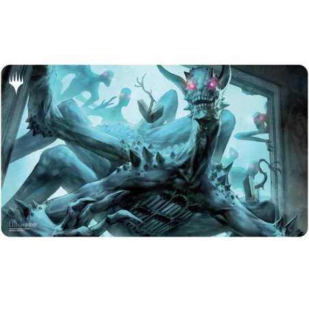 Magic the Gathering: Playmat - Duskmourn Mythic Cycle Blue Magic the Gathering: Playmat - Duskmourn Mythic Cycle Blue