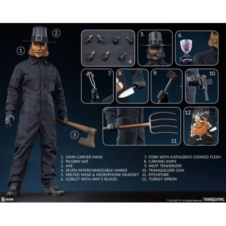 Thanksgiving: John Carver 1/6 Scale Figure 30 cm